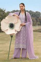 WFCU-06 Formal Embroidery Chiffon Unstitched 3-PCS