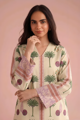WPLU-03 Printed lawn 2-Pcs Unstitched