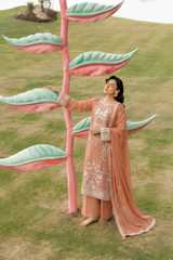 WFCU-07 Formal Embroidery Chiffon Unstitched 3-PCS