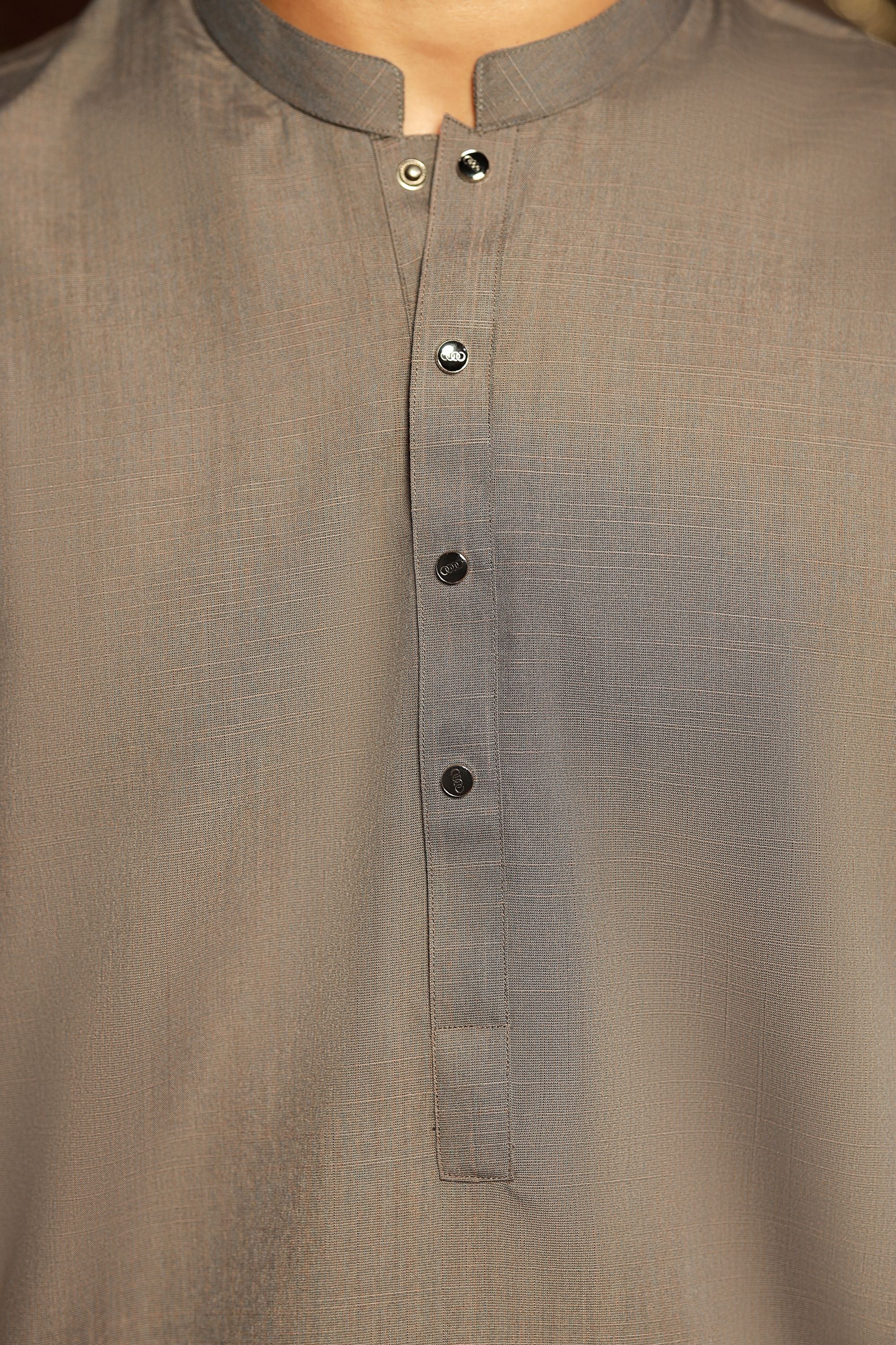 Vintage-Grey Kameez Shalwar