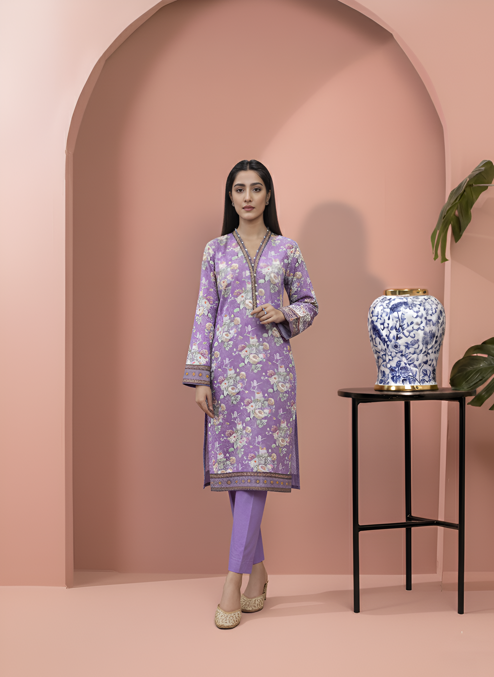 Printed 3 Pieces Khaddar