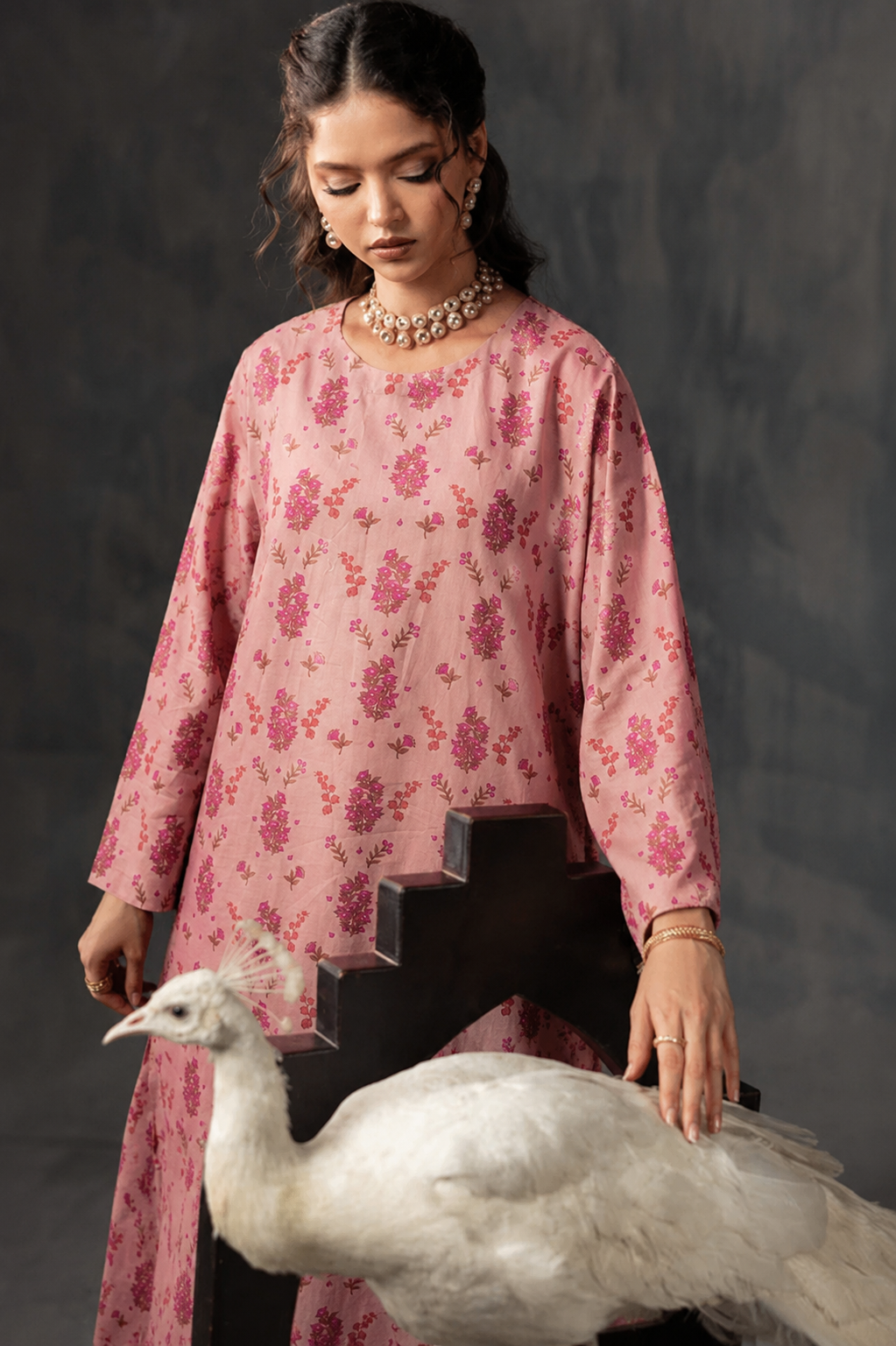 Basic Printed Lawn 3-Pieces Stitched
