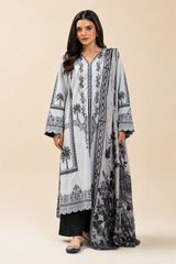 Basic Printed Lawn 3-Pieces Stitched