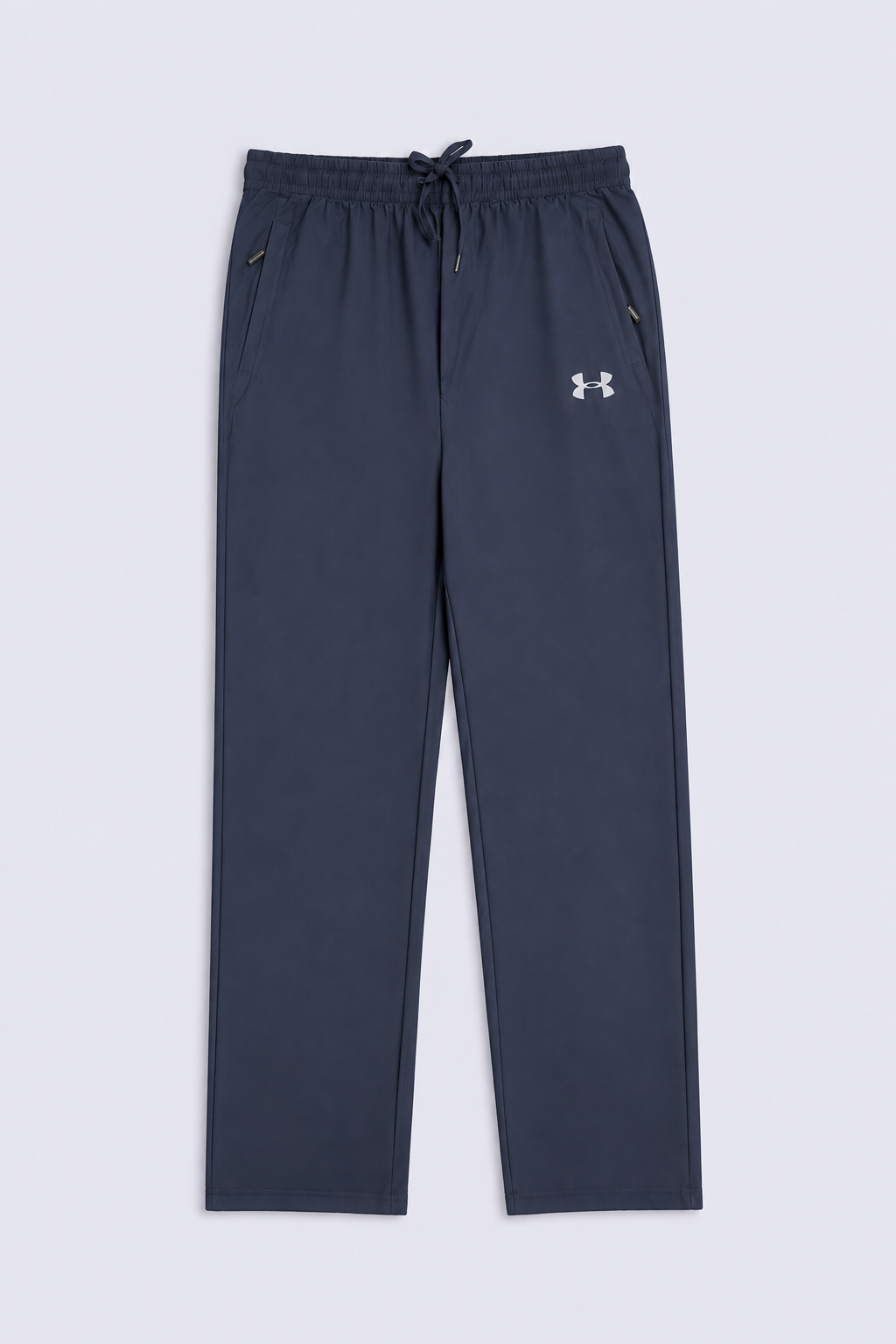 STRAIGHT FIT ZIPPED PERFORMANCE TROUSERS