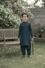 Sugarcan- Boy Teal Kameez Shalwar