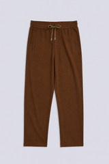 STRAIGHT FIT ZIPPED TROUSERS