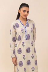 Basic Printed Lawn 3-Pieces Stitched