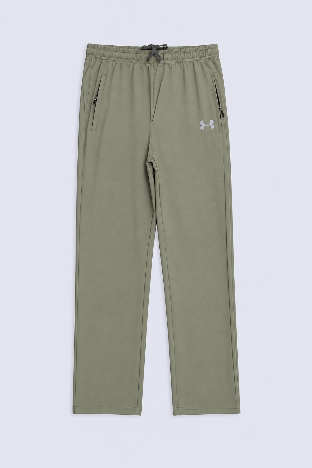 STRAIGHT FIT ZIPPED PERFORMANCE TROUSERS