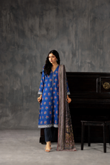 Basic Printed Lawn 3-Pieces Stitched