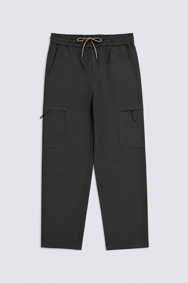 UTILITY CARGO STRAIGHT FIT TROUSERS