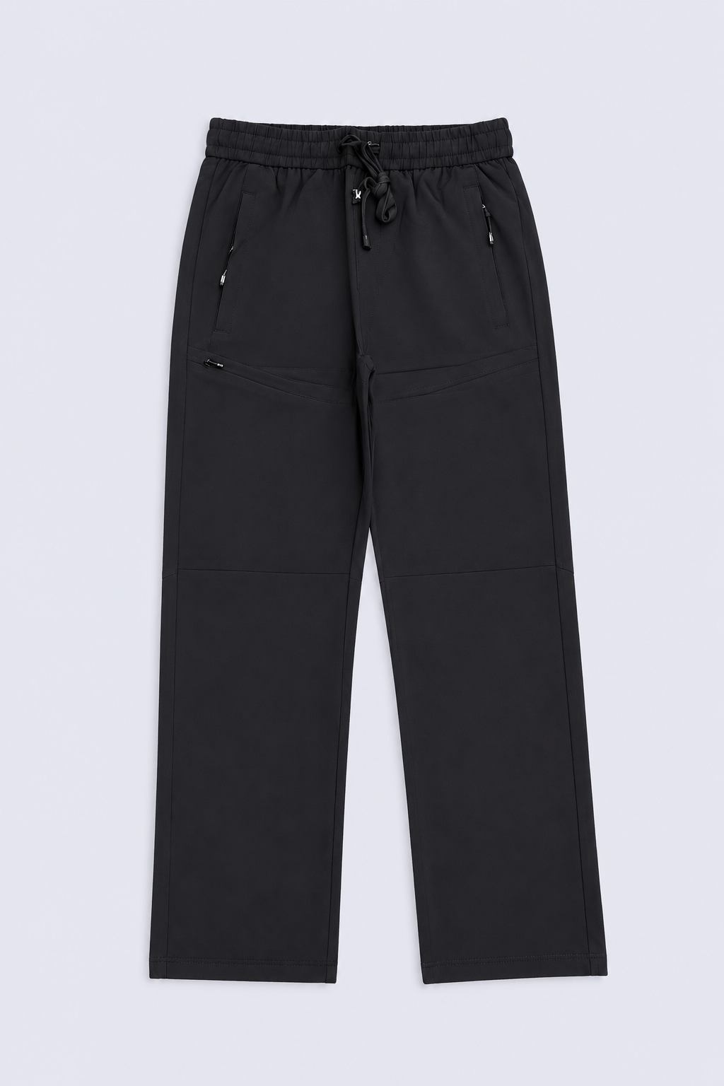 UTILITY ZIPPED STRAIGHT FIT TROUSERS