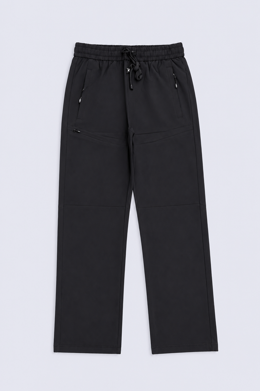 UTILITY ZIPPED STRAIGHT FIT TROUSERS