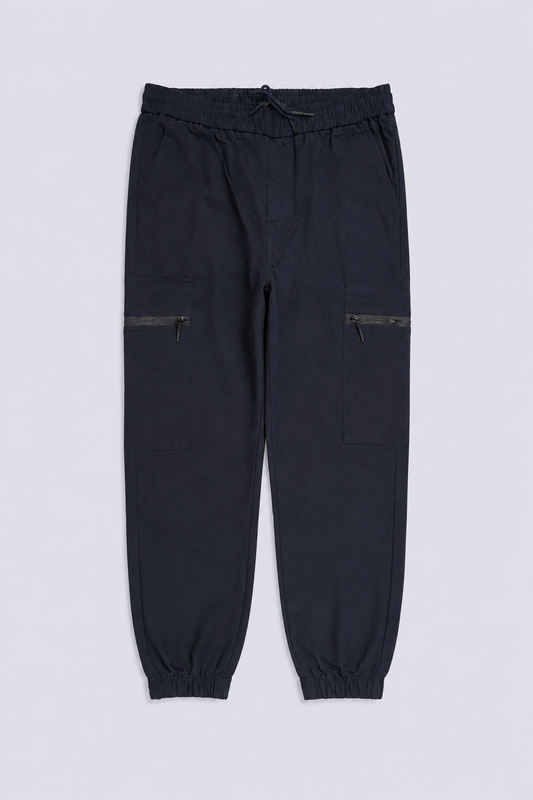 ZIPPED CARGO JOGGER TROUSER