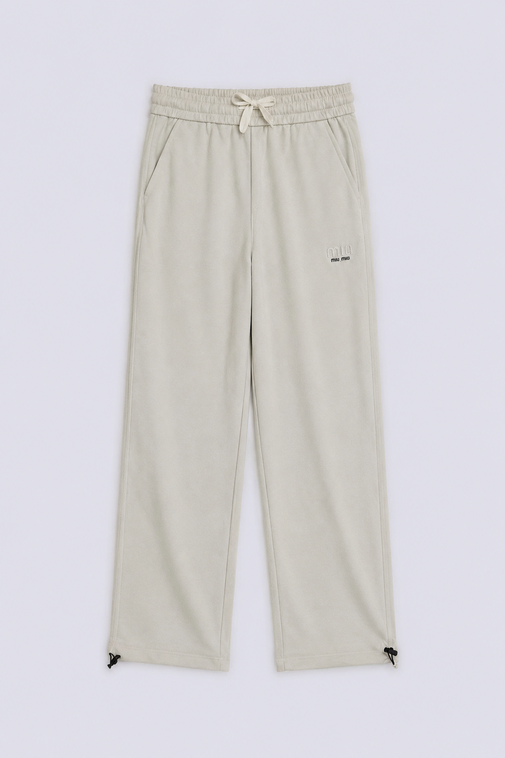 RELAXED FIT STRAIGHT TROUSERS
