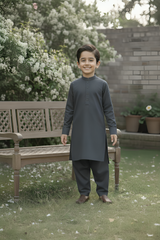 Sugarcan- Boy Blue Kameez Shalwar
