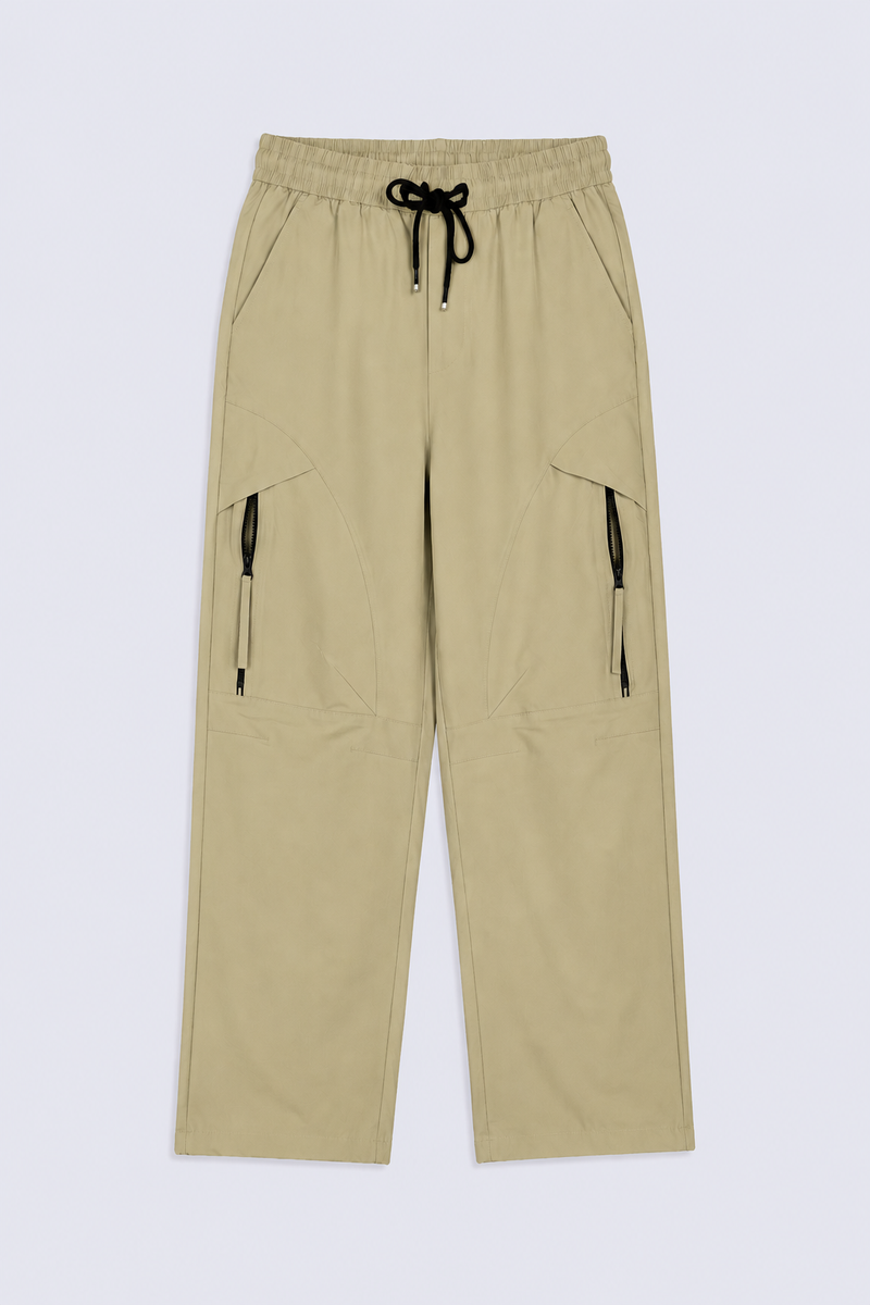 RELAXED FIT UTILITY STRAIGHT TROUSER