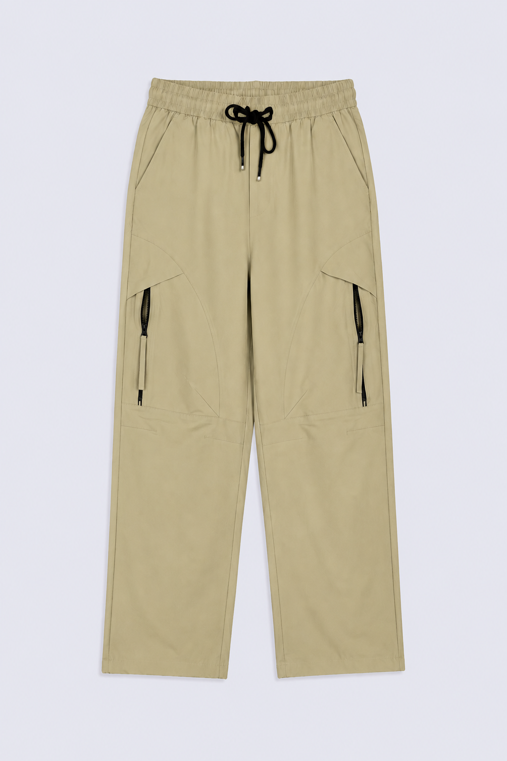 RELAXED FIT UTILITY STRAIGHT TROUSERS