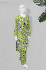2 Pcs Printed Suit
