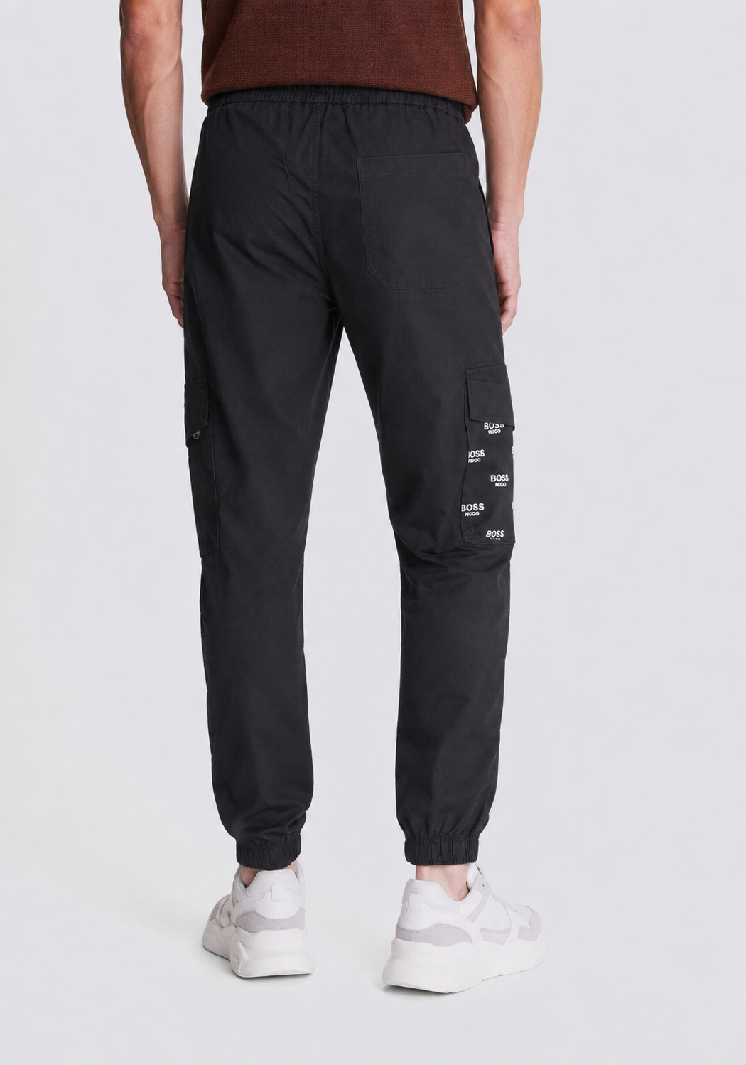 RELAXED FIT CARGO JOGGER TROUSERS
