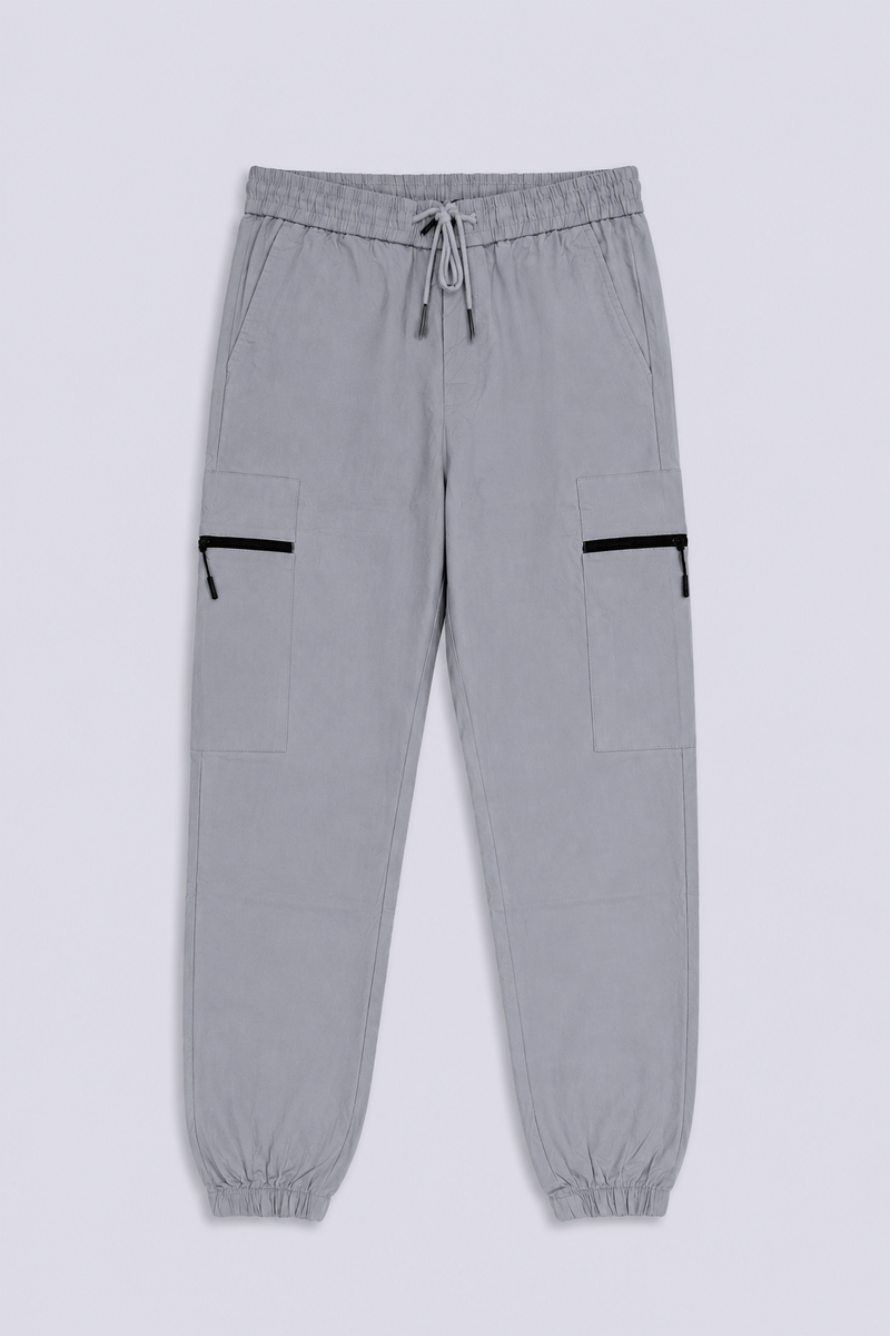 ZIPPED CARGO JOGGER TROUSER