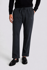 RELAXED FIT STRAIGHT TROUSERS