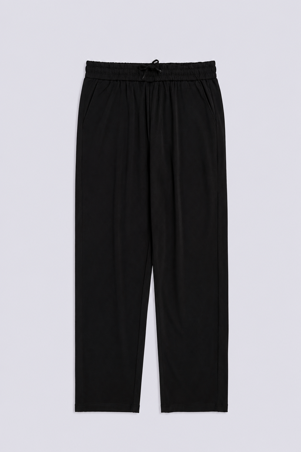 RELAXED FIT STRAIGHT TROUSERS