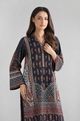 Basic Printed Lawn 3-Pieces Stitched