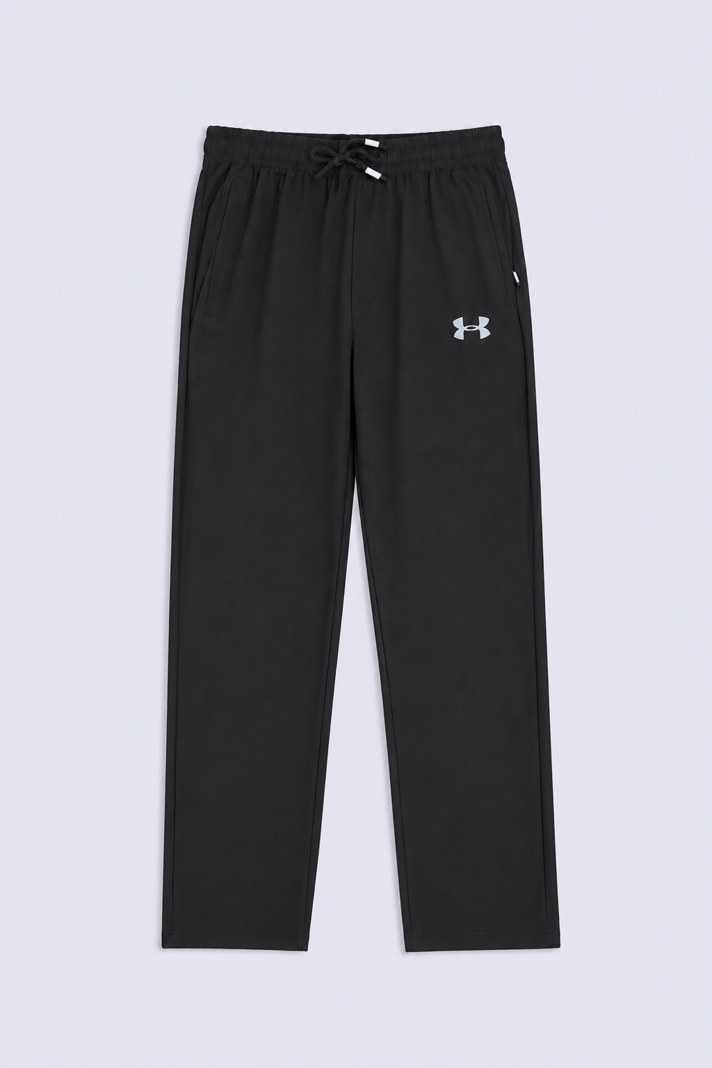 STRAIGHT FIT ZIPPED PERFORMANCE TROUSERS