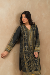 Basic Printed Lawn 3-Pieces Stitched