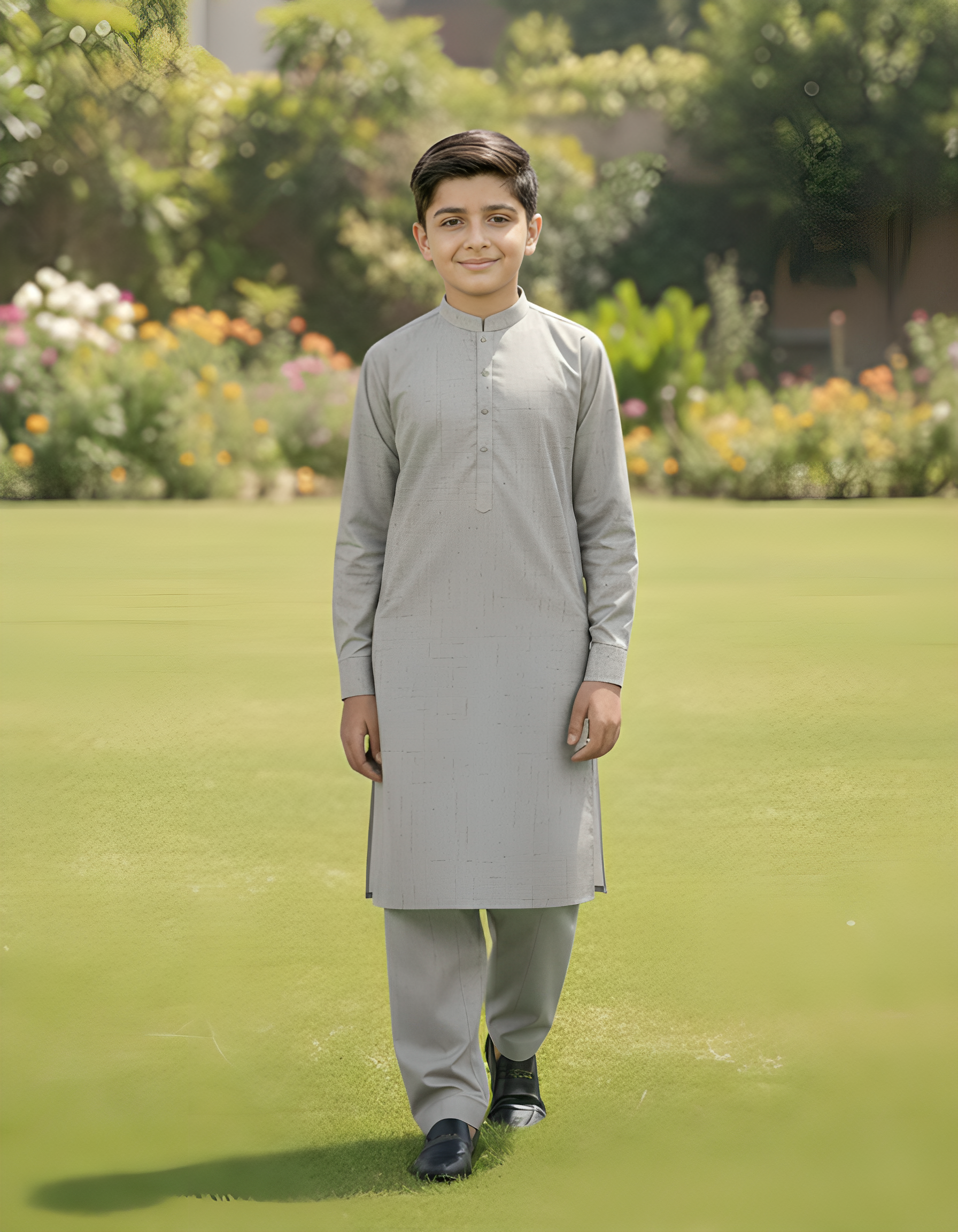 Comfort - Boy Grey Kameez Shalwar