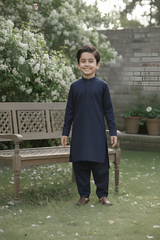 Sugarcan- Boy Navy Kameez Shalwar