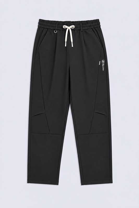 PANELLED RELAXED FIT TROUSERS