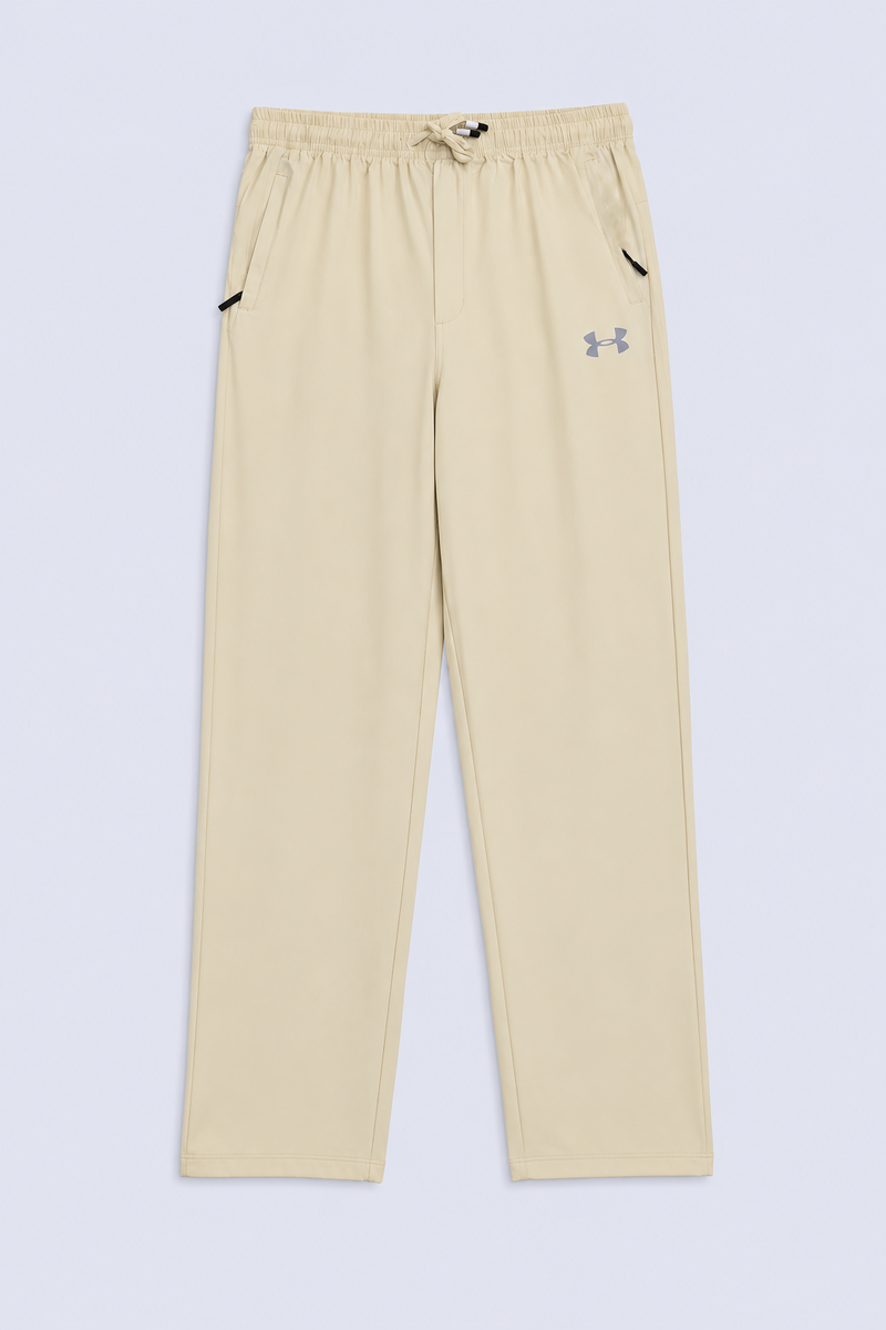 STRAIGHT FIT ZIPPED PERFORMANCE TROUSERS
