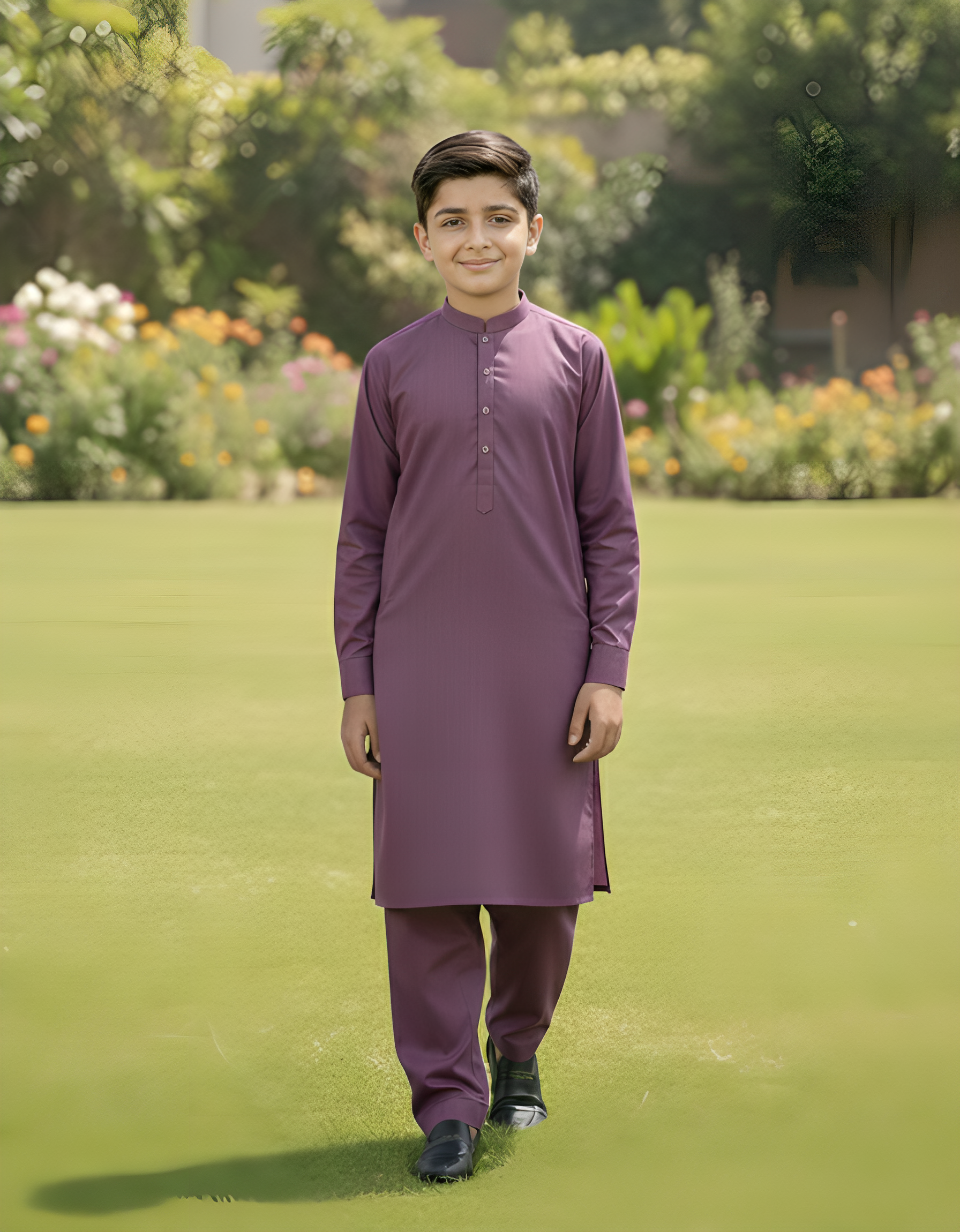 Comfort - Boy Light Purple Kameez Shalwar