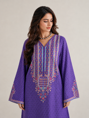 Basic Printed Lawn 3-Pieces Stitched