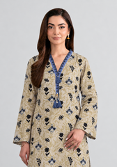 Printed Khaddar 3PC Stitched Suit