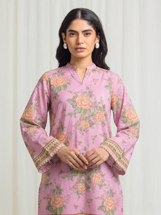 Basic Printed Lawn 3-Pieces Stitched
