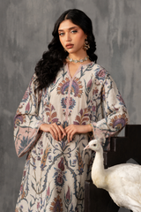 Basic Printed Lawn 3-Pieces Stitched