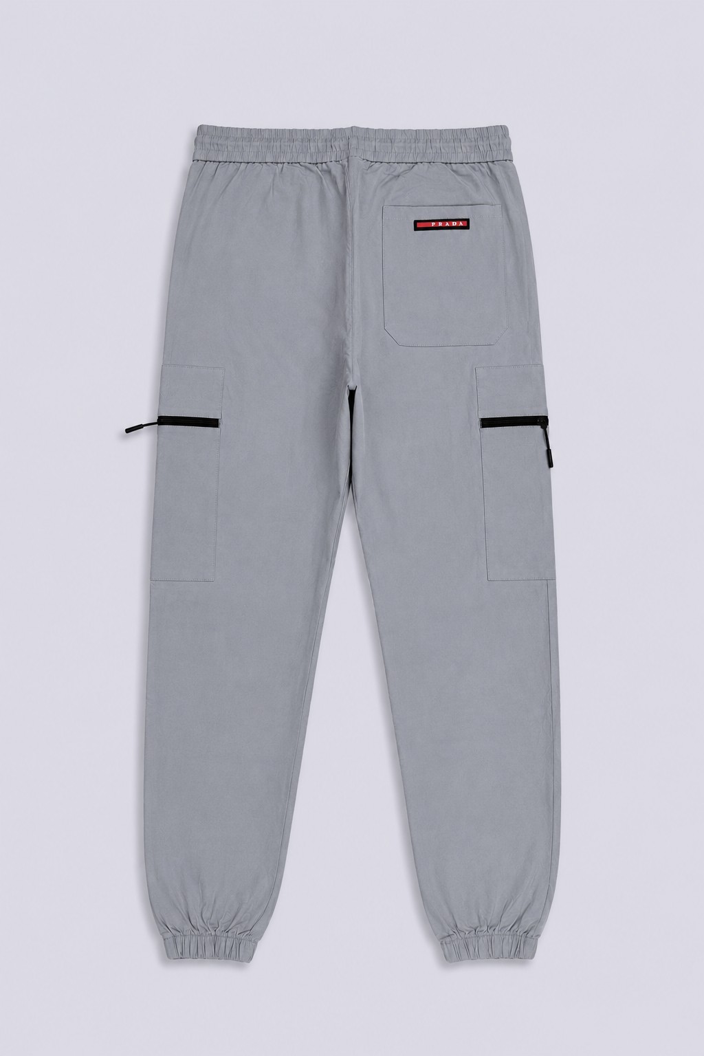 ZIPPED CARGO JOGGER TROUSERS