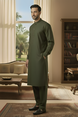 Sunflower- Mehndi Kameez Shalwar