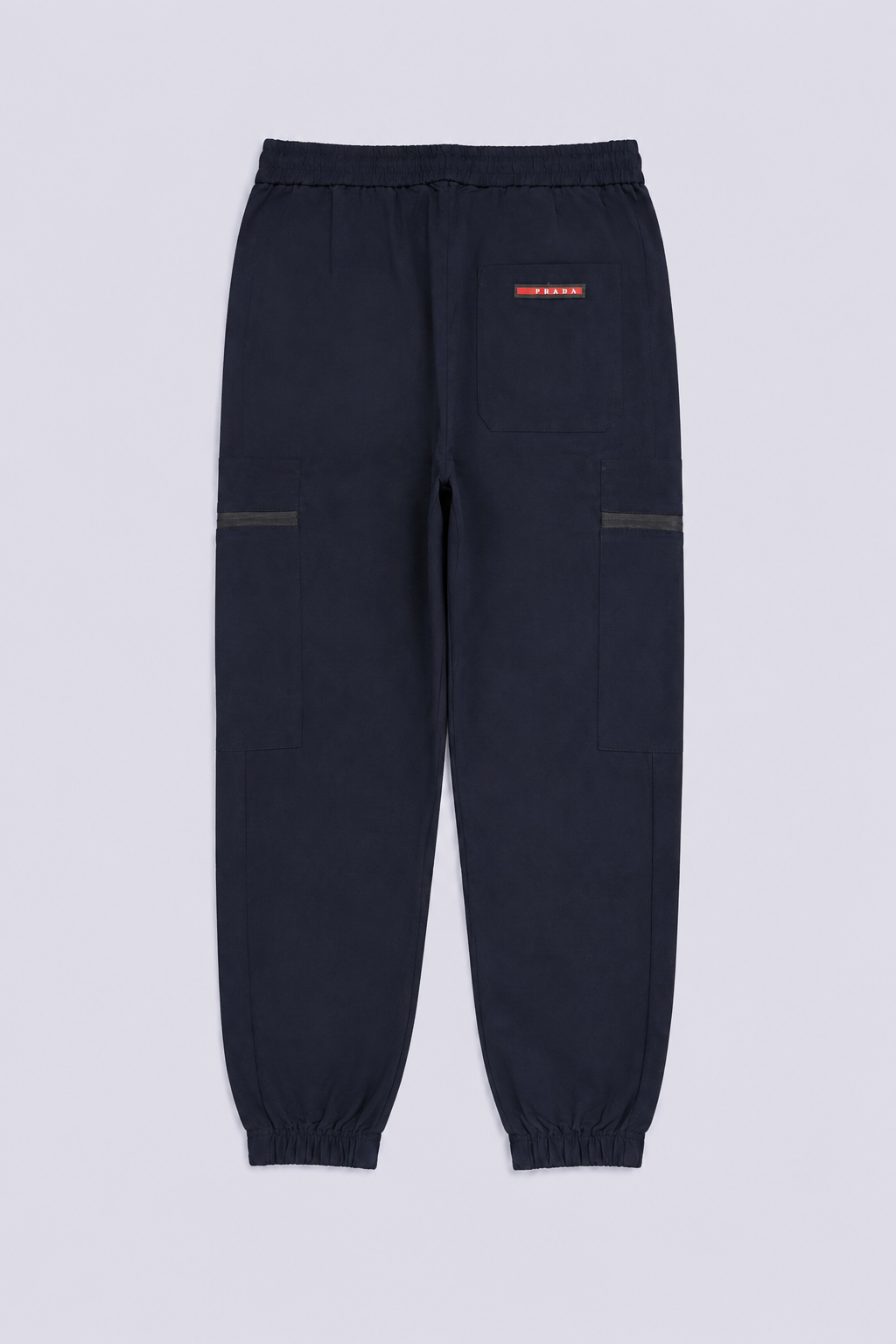 ZIPPED CARGO JOGGER TROUSERS
