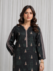 Basic Printed Lawn 3-Pieces Stitched