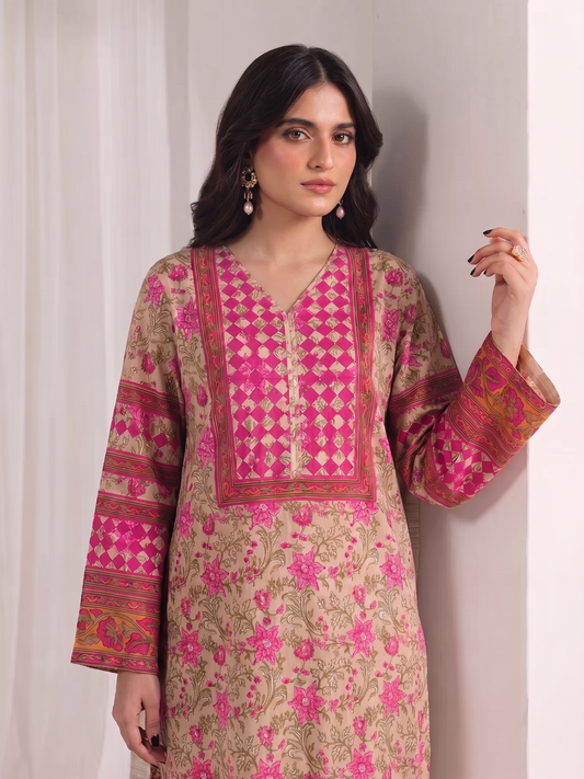 Basic Printed Lawn 3-Pieces Stitched