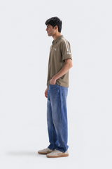 Men’s Performance Stripe T-Shirt - L-Brown