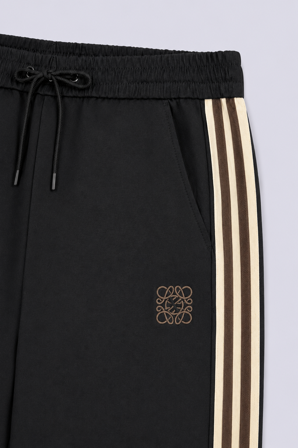 SIDE STRIPE RELAXED FIT TROUSERS