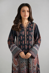 Basic Printed Lawn 3-Pieces Stitched