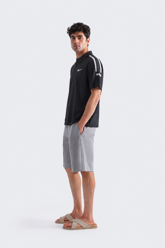 Men’s Performance Stripe T-Shirt - Black