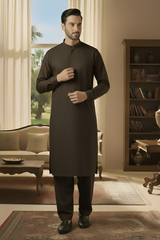 Sunflower- Chocolate Kameez Shalwar