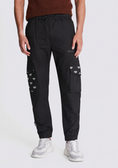 RELAXED FIT CARGO JOGGER TROUSERS