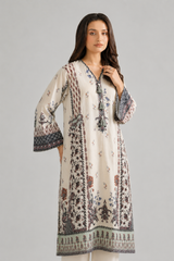 Basic Printed Lawn 3-Pieces Stitched